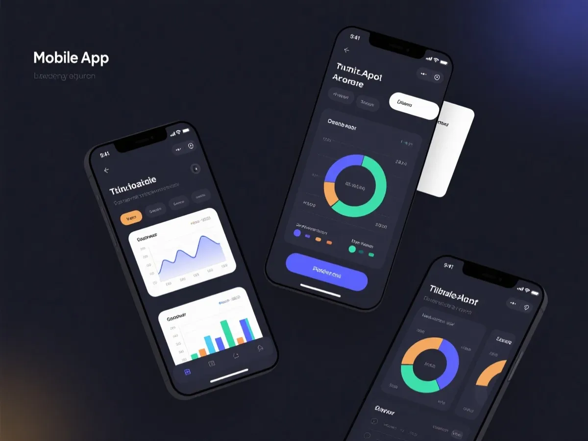 移动端应用示意图